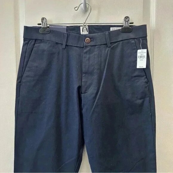 GAP Mens Pants Modern Slim Fit Chino Khakis GapFlex Navy Blue Size 32x32 NWT - Picture 7 of 15